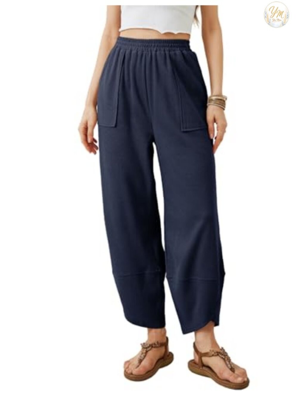 Wide Leg Pants Casual High Rise Sweatpants